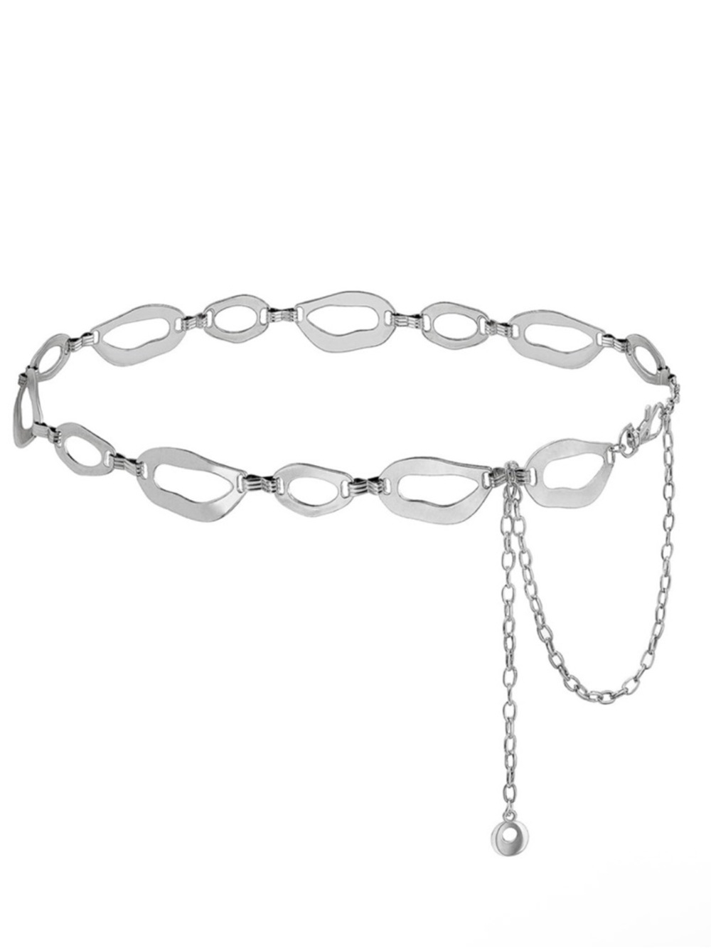 Silver Chain Link Belt